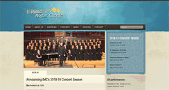 Desktop Screenshot of inlandmasterchorale.org